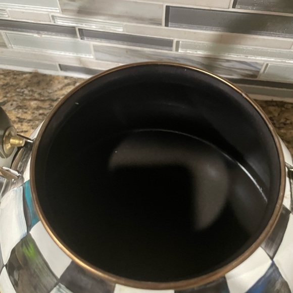 Mackenzie Childs Tea Kettle 7pc Set - Picture 7 of 7